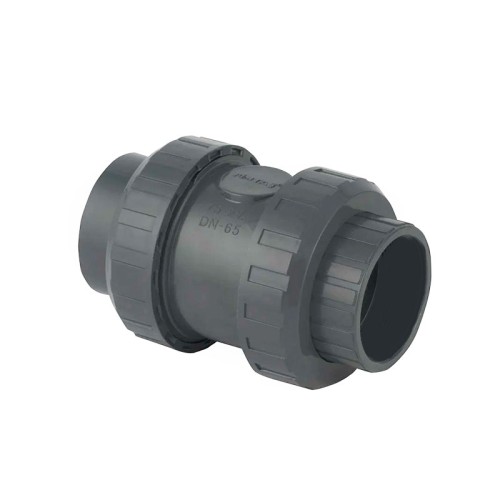 Клапан обратный пружинный ПВХ под клей, d110 PN16 (214 00 110 2) Pimtas