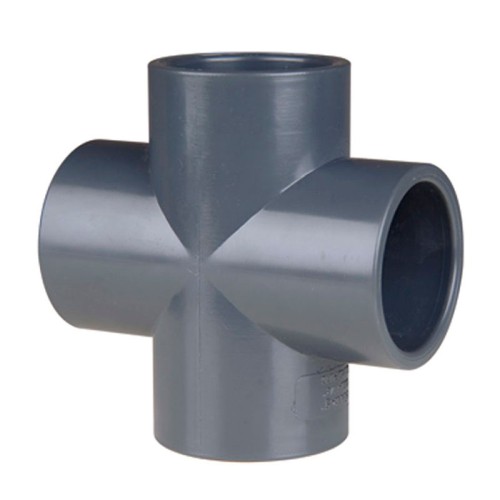 Крестовина под клей ПВХ, d50 PN16 (506 00 050 2) Pimtas