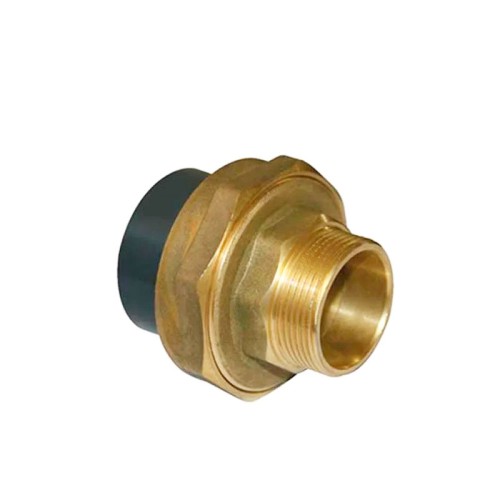 Муфта разборная клей/НР ПВХ/латунь, d63 х 2" PN16 (242 00 063 2) Pimtas