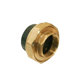 Муфта разборная клей/ВР ПВХ/латунь, d50 х 1 1/2" PN16 (242 10 050 2) Pimtas