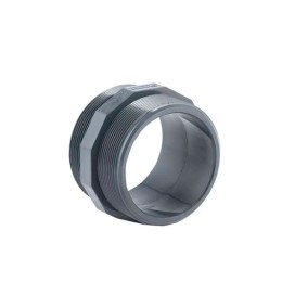 Ниппель с наружной резьбой ПВХ,  1"x1" PN16 (520 00 032 2) Pimtas