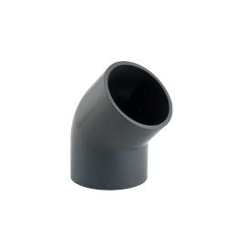 Отвод 45° ПВХ, d63 PN16 (502 00 063 2) Pimtas