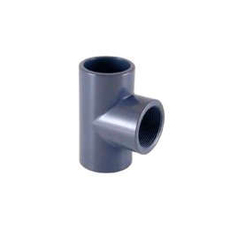 Тройник с ВР 90° ПВХ, d63 х 1 1/2" PN16 (508 10 063050 2) Pimtas